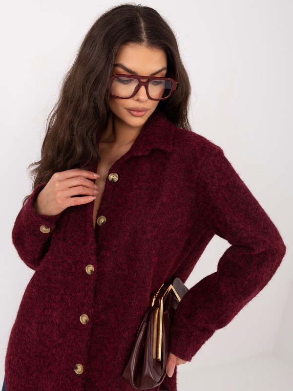 Švarkas-IT-KR-22292.01-bordo spalvos