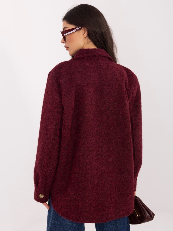 Švarkas-IT-KR-22292.01-bordo spalvos