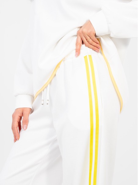 Sportinės kelnės-IT-DR-22216.95-ecru