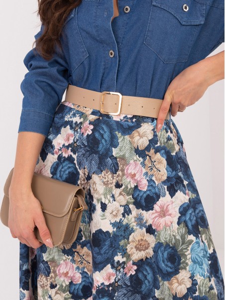 Sijonas-IT-SD-FL9850-1.28-tamsiai mėlynas