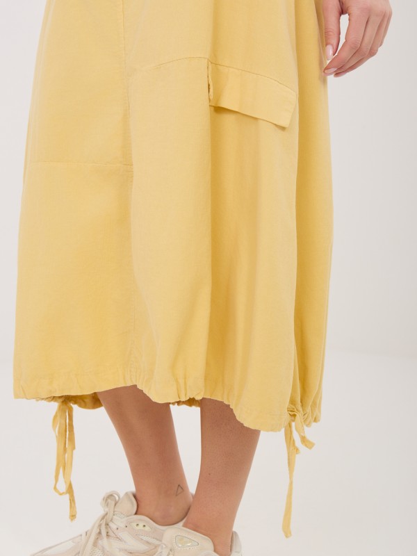 Sijonas-IT-SD-FL10158.94-šviesiai geltonas