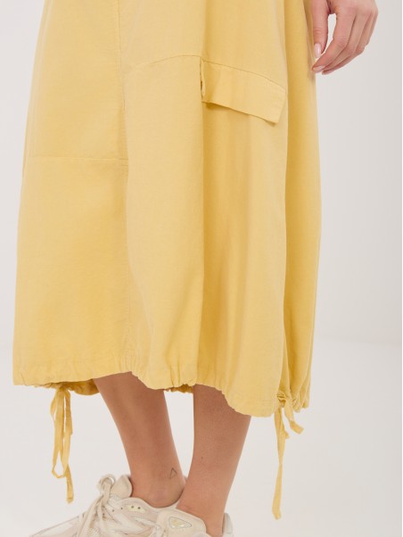 Sijonas-IT-SD-FL10158.94-šviesiai geltonas