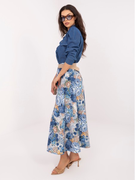 Sijonas-IT-SD-FL9850-2.17-tamsiai mėlynas