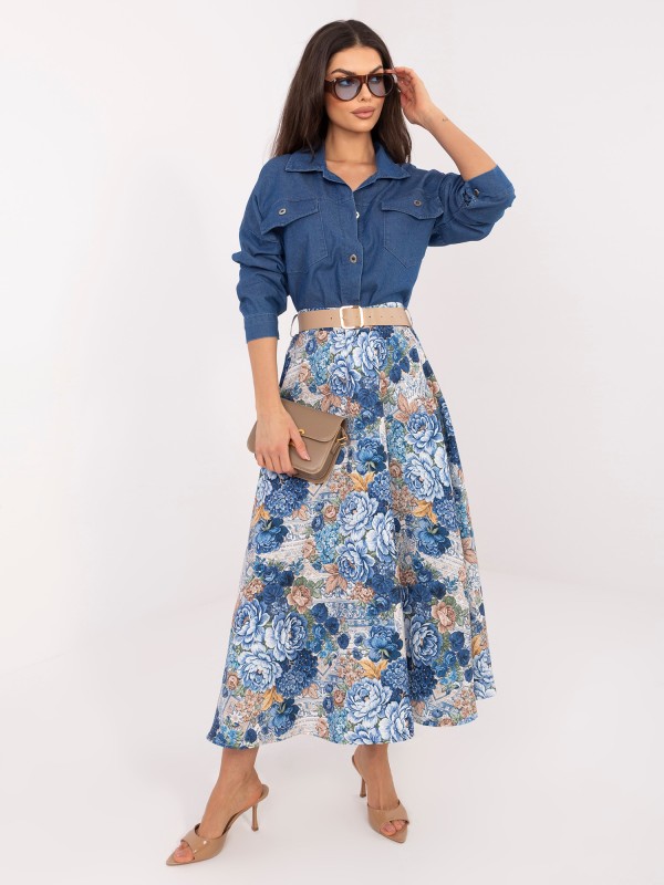 Sijonas-IT-SD-FL9850-2.17-tamsiai mėlynas