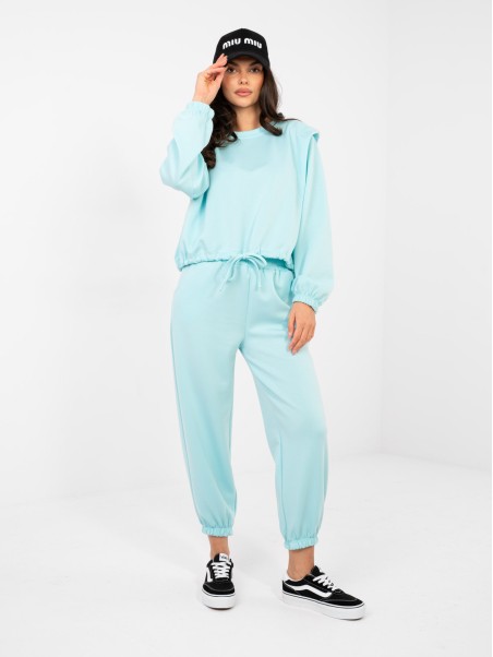 Sportinės kelnės-IT-DR-10020.85-mėtinės spalvos