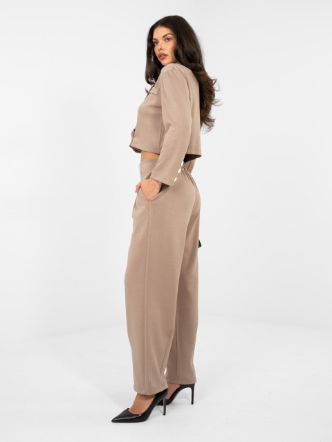 Švarkas-IT-MA-22255.83-tamsiai smėlio spalvos 2