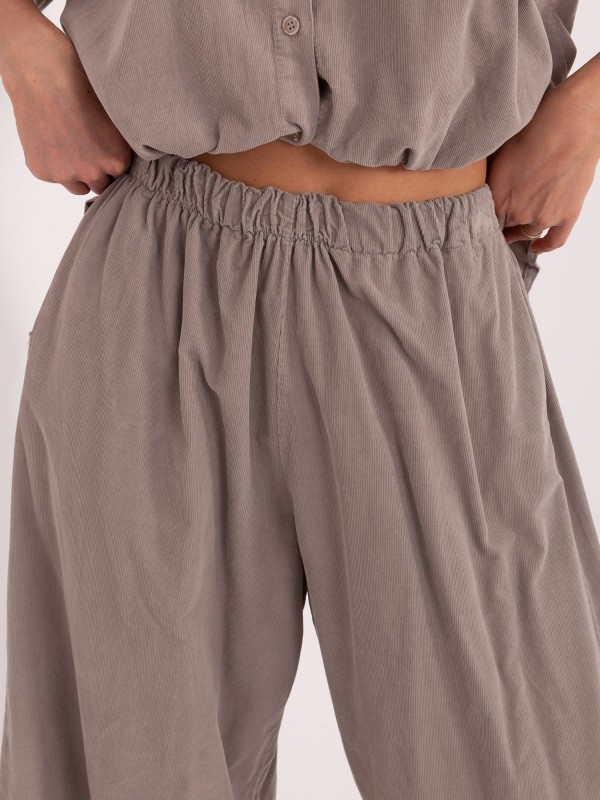 Kelnės-IT-SP-FL10309-1.91-tamsiai smėlio spalvos