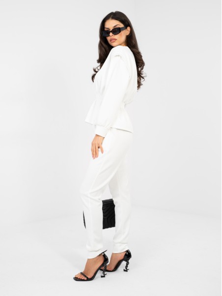 Sportinės kelnės-IT-DR-22239.94-ecru