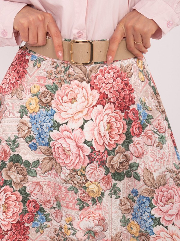 Sijonas-IT-SD-FL9850-2.17-rožinis