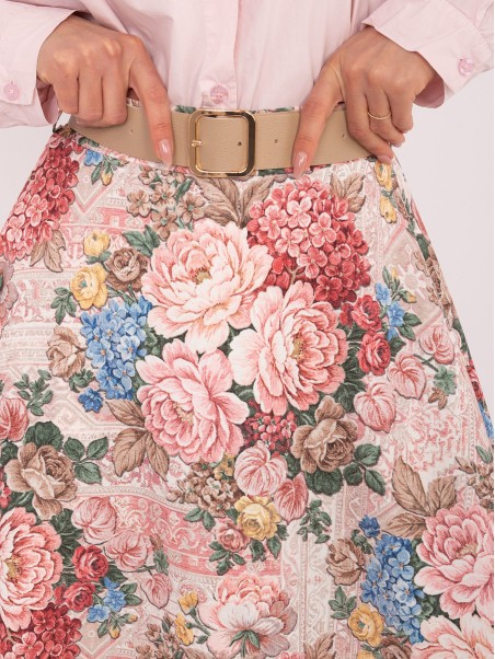 Sijonas-IT-SD-FL9850-2.17-rožinis