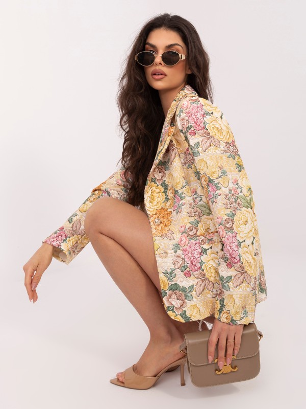 Švarkas-IT-MA-FL9928.15-geltona