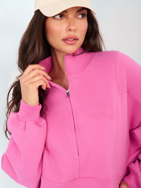 Bluza-NS-BL-NS2579.18-ciemny różowy