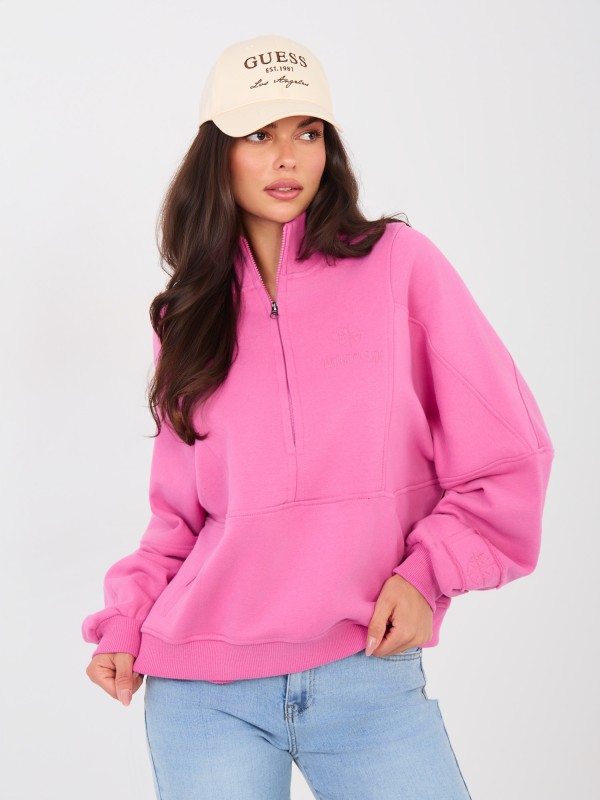 Bluza-NS-BL-NS2579.18-ciemny różowy