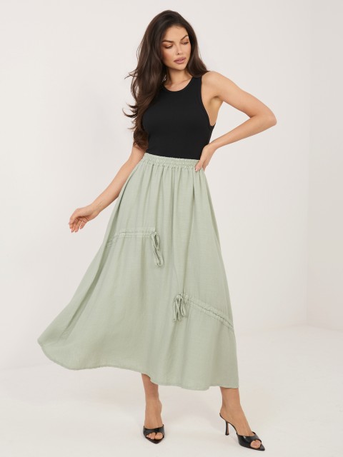 Sijonas-IT-SD-3061.68-chaki spalvos