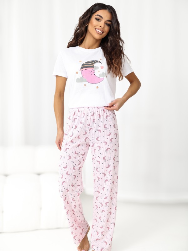 Piżama-CLM-PI-1581.09-różowy