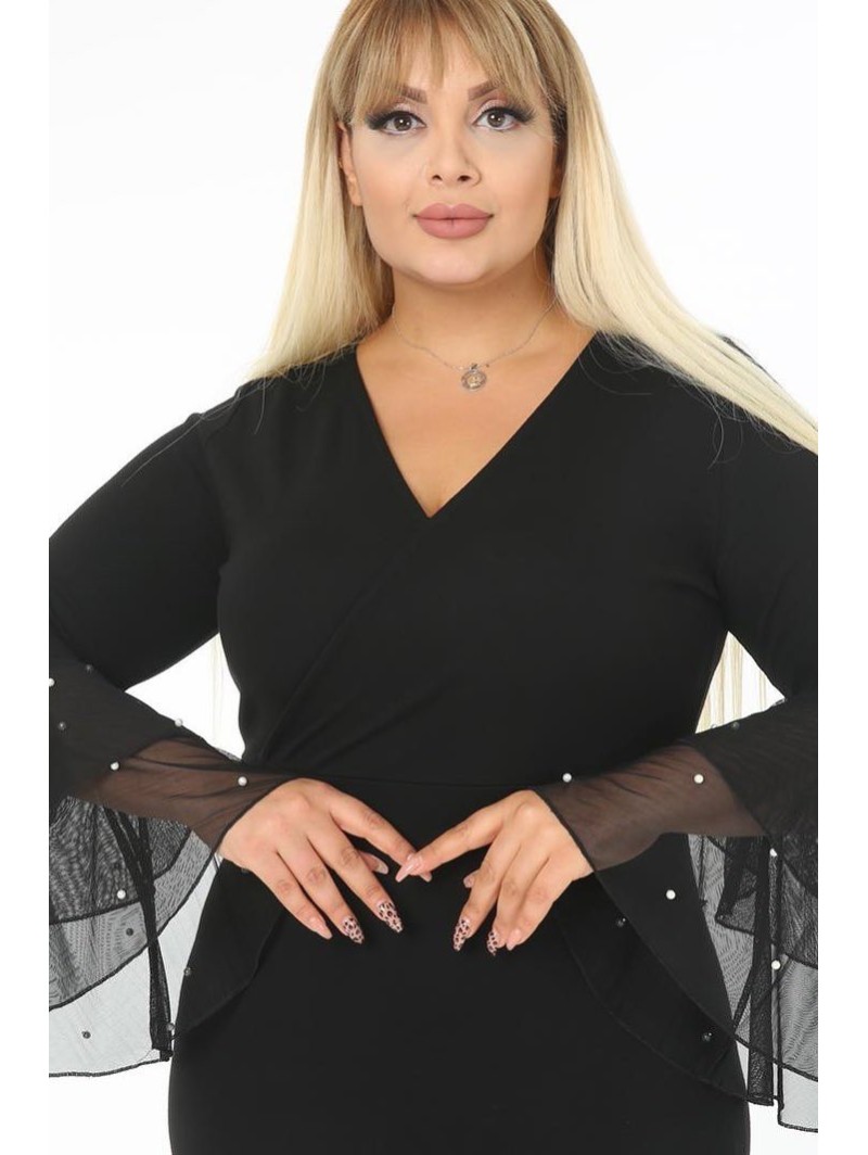 Elegantiška ispaniško stiliaus suknelė ❤️ Suknelės apkūnioms