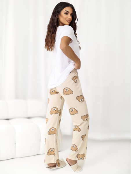 Piżama-CLM-PI-1581.09-beżowy