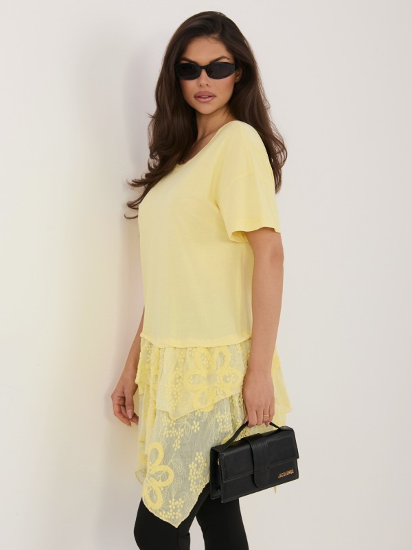 Bluzka-IT-SK-81869.54-jasny żółty