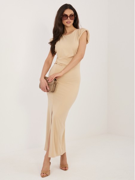 Sukienka-IT-SK-22350.86-beżowy