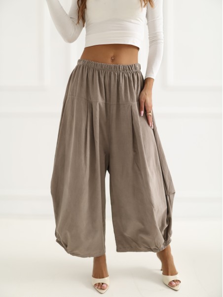 Spodnie-IT-SP-FL9321.95-ciemny bezowy