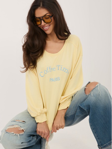 Bluza-RV-BL-A1220.11-jasny żółty