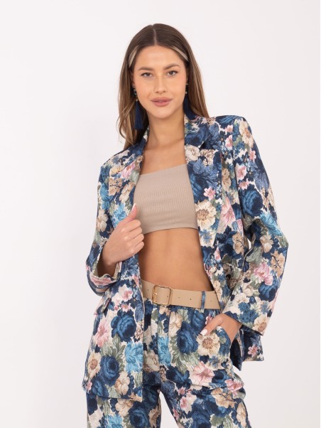 Švarkas-IT-MA-FL8932.60-tamsiai mėlyna