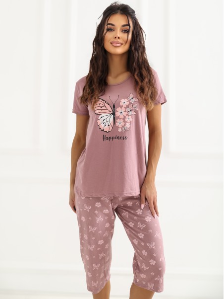 Pižama-DU-PI-FP-300.94-tamsiai rožinė