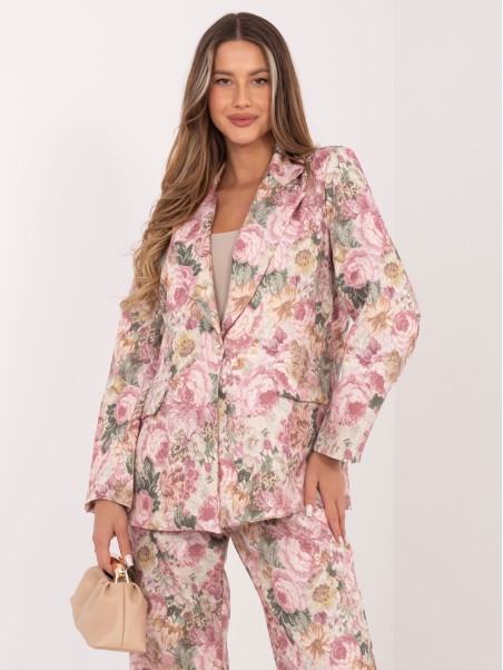 Švarkas-IT-MA-FL8932.60-tamsiai rožinė