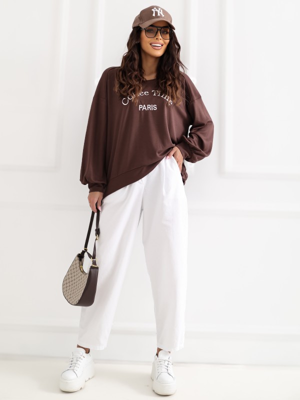 Bluza-RV-BL-A1220.11-ciemny brązowy