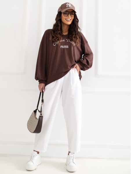 Bluza-RV-BL-A1220.11-ciemny brązowy