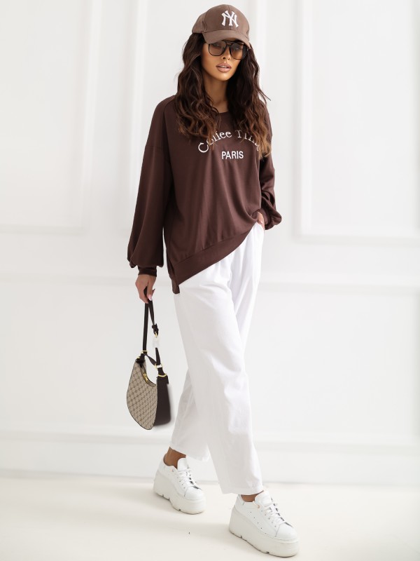 Bluza-RV-BL-A1220.11-ciemny brązowy