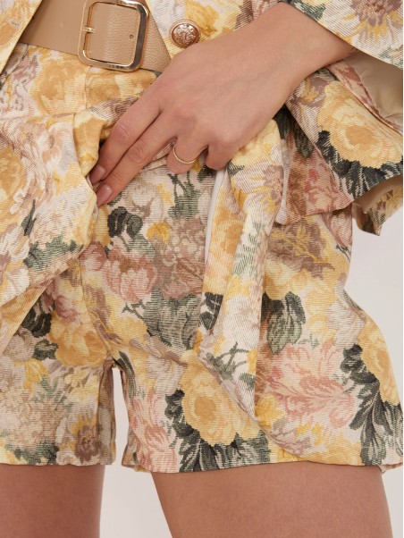 Szorty-IT-SN-FL8757-1.30-żółty