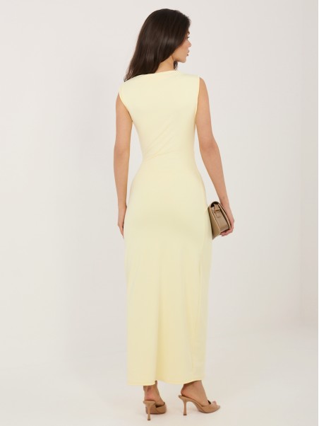 Sukienka-IT-SK-22392.21-jasny żółty