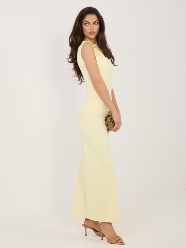 Sukienka-IT-SK-22392.21-jasny żółty