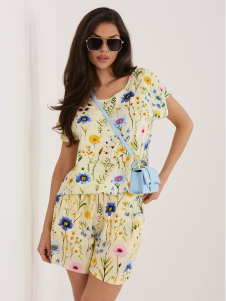 Šortai-D73771M62489KD-šviesiai geltoni