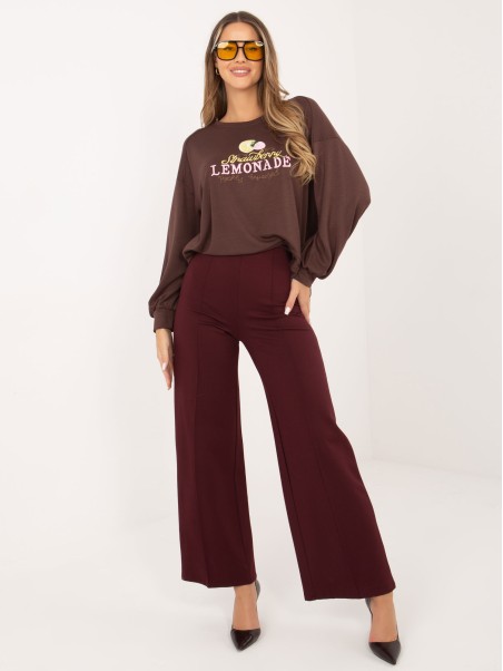 Bluza-RV-BL-A1218.11P-ciemny brązowy