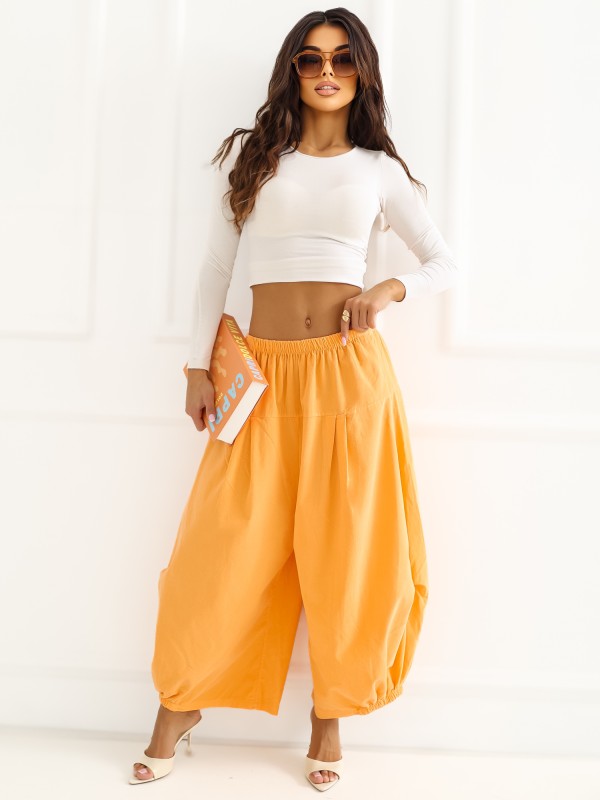 Spodnie-IT-SP-FL9321.95-jasny pomarańczowy