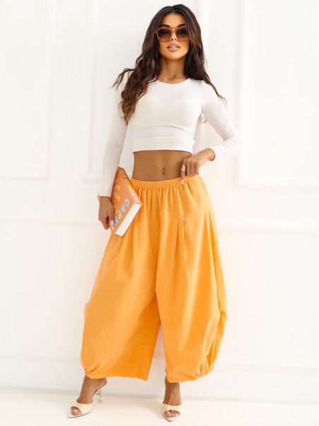 Spodnie-IT-SP-FL9321.95-jasny pomarańczowy