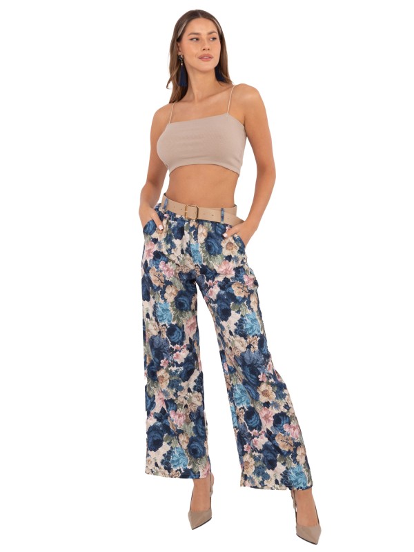 Spodnie-IT-SP-FL10232.21-ciemny niebieski