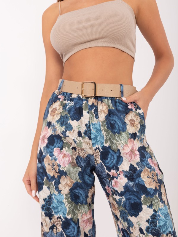 Spodnie-IT-SP-FL10232.21-ciemny niebieski