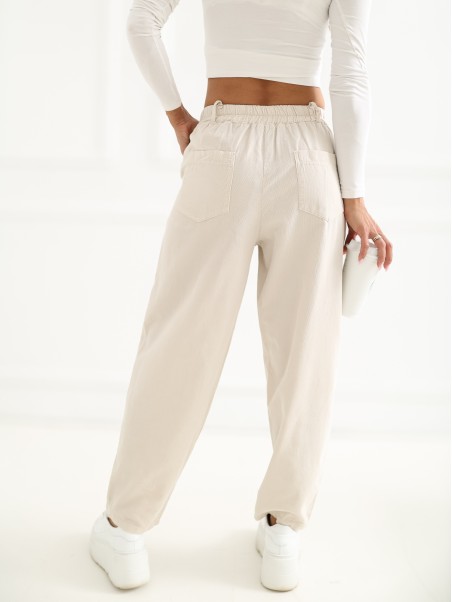 Kelnės-IT-SP-FL8916-1.60-šviesiai smėlio spalvos