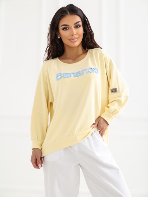 Bluza-RV-BL-A1221.13-jasny żółty