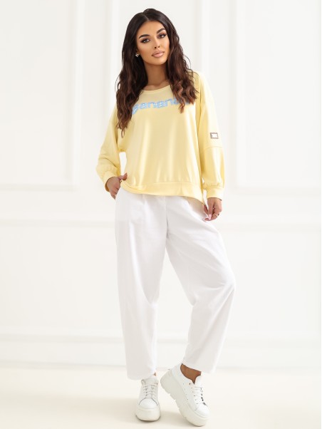 Bluza-RV-BL-A1221.13-jasny żółty