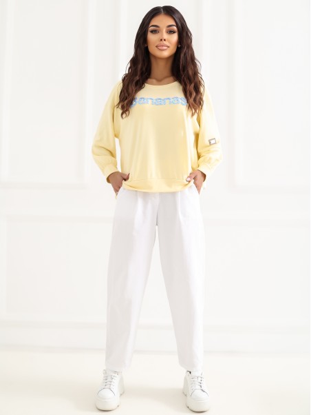 Bluza-RV-BL-A1221.13-jasny żółty