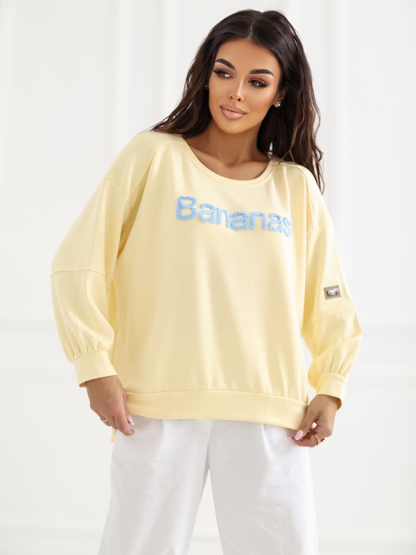 Bluza-RV-BL-A1221.13-jasny żółty