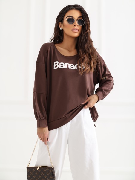 Bluza-RV-BL-A1221.13-ciemny brązowy