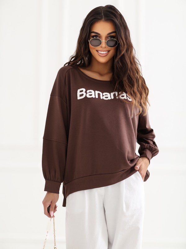 Bluza-RV-BL-A1221.13-ciemny brązowy