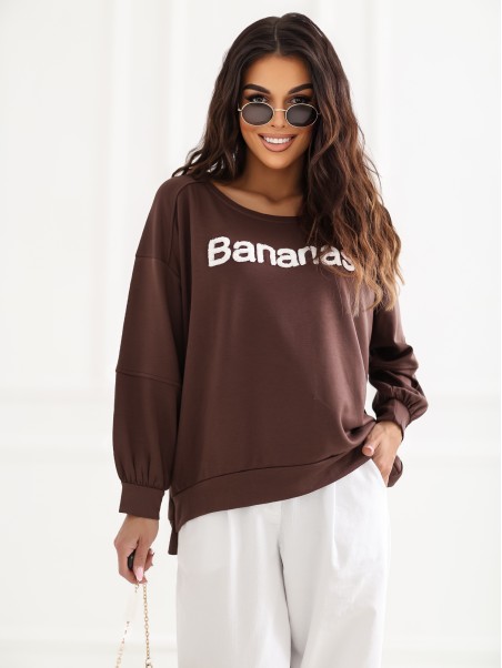 Bluza-RV-BL-A1221.13-ciemny brązowy