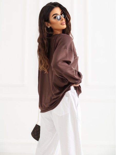 Bluza-RV-BL-A1221.13-ciemny brązowy