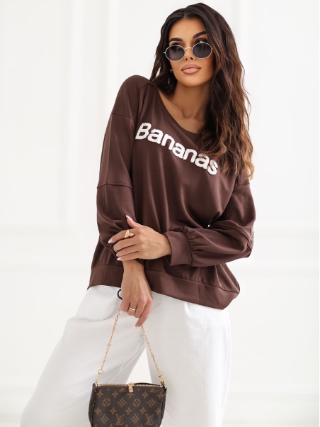 Bluza-RV-BL-A1221.13-ciemny brązowy